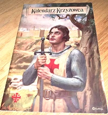 1936 CRUSADER CALENDAR KALENDARZ KRZYŻOWCA - Franciscan Monastery POLISH
