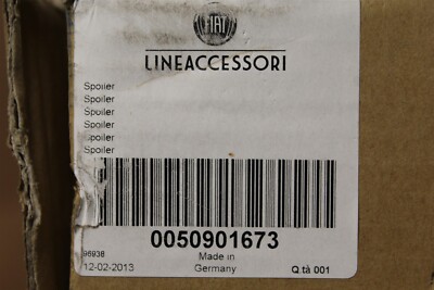 Genuine Fiat 500c & 500 Front Bumper Spoiler 50901673 for sale 