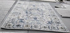 GREY / IVORY 8' X 10' Back Stain Rug, Reduced Price 1172754937 MAD603F-8