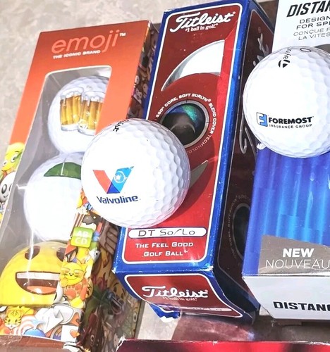 New! 6 Sleeves-Assorted Branded Golf Balls-(18 Total) - Picture 2 of 4