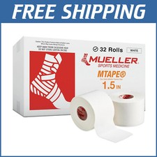 Fast-Tear Athletic Tape Team Pack - 32 Rolls, 1.5" x 10 Yards, Premium Quality