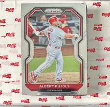 2021 Panini Prizm Base Tier I Albert Pujols #21 Los Angeles Angels