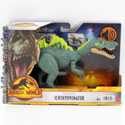 Jurassic World Dominion Roar Strikers Ichthyovenator Dinosaurier HDX44 NEU Dino