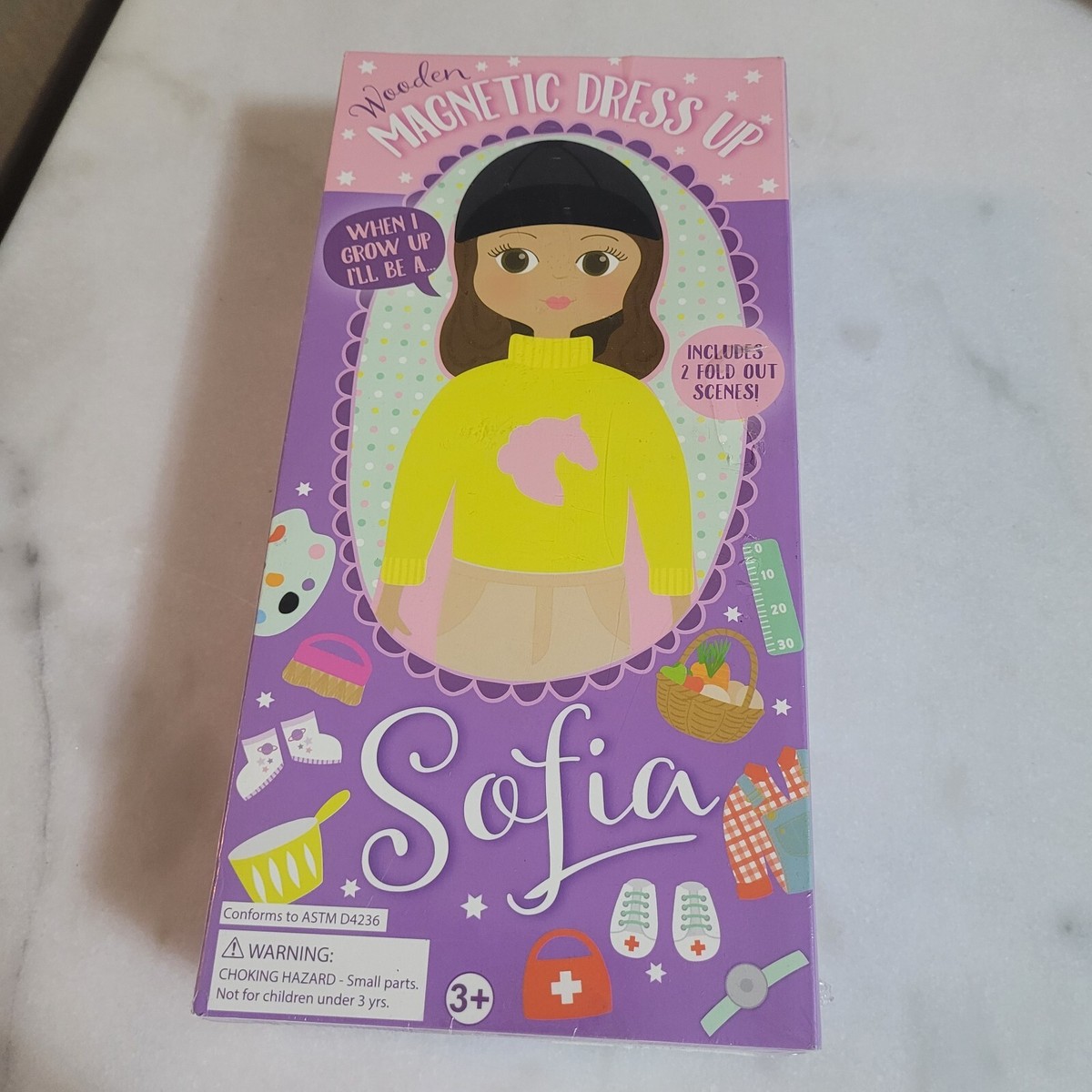 Floss&Rock Magnetic game, Dress up the doll Sofia | eBay