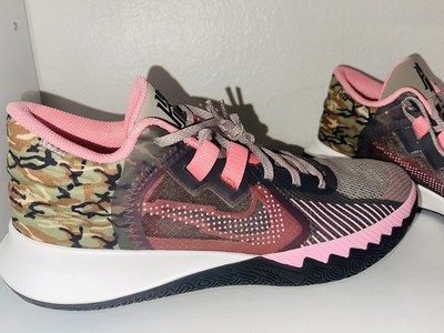 Size 11- Nike Kyire Flytrap 5 Moon Fossil Pink Gaze Camo  display picture 3