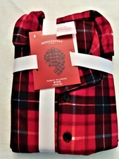 Wondershop kids PJ set 2 piece family sleep Christmas red plaid New Size 5
