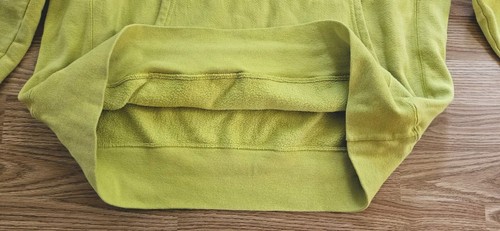 Champion Reverse Weave Lime Green Color Hooded Sweatshirt Pockets Size Large - Picture 8 of 9
