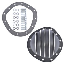 12 Bolt Black Aluminum Differential Rear Cover For Gmc Chevy C10 8.75 Truck