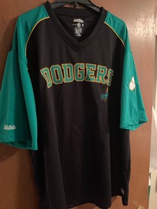 green dodgers jersey