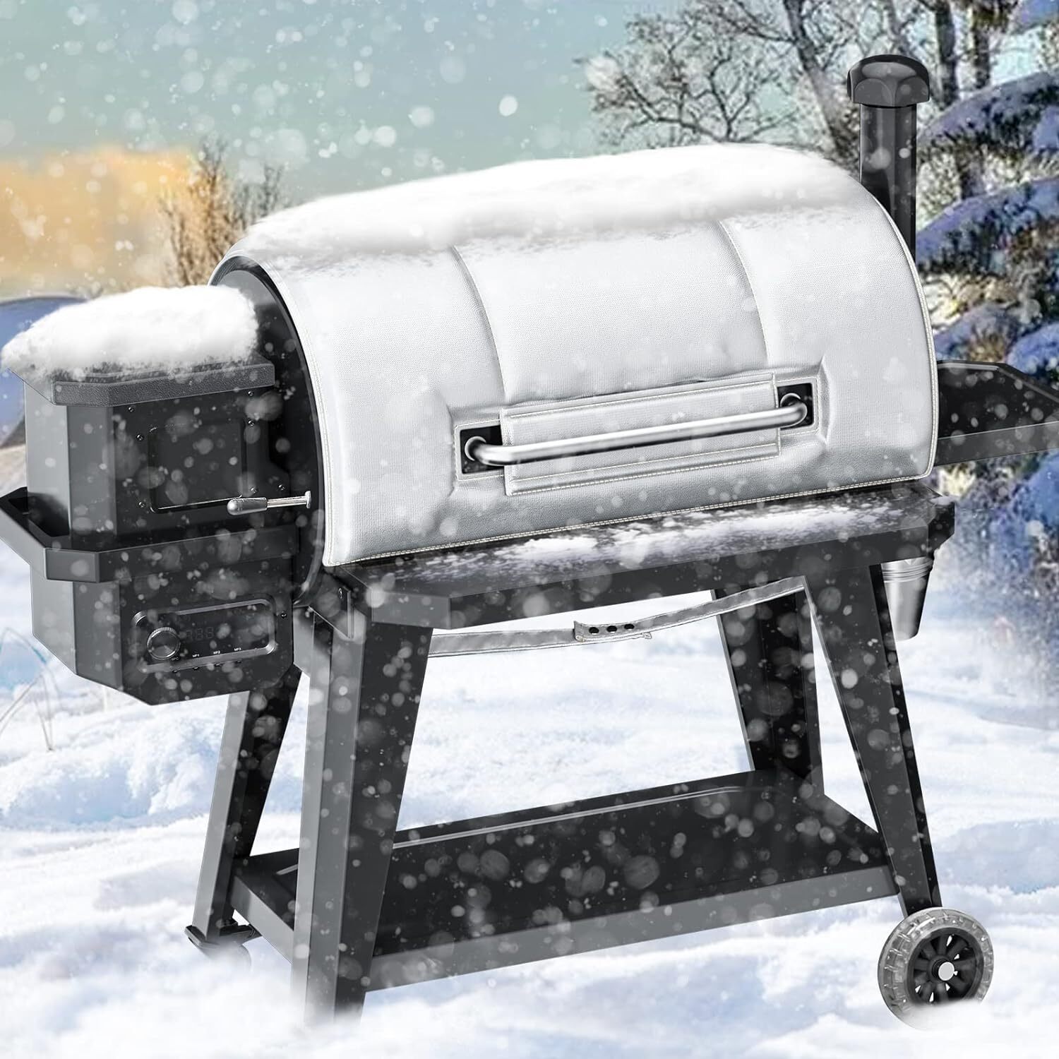 Grill Thermal Insulated Blanket for Pit Boss Pro V3 1150 Pellet Grill