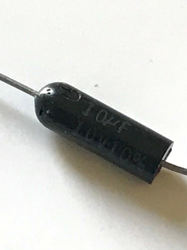 10UF 10V VINTAGE KEMET T310 MOULDED TANTALUM CAPACITOR fcb29.15 - Picture 2 of 2