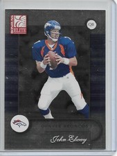 2001 Donruss Elite Football John Elway Card # 26 Denver Broncos HOF