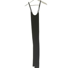 Shein Womens Size 6 Criss Cross Straps Adjustable Black Dress Long Maxi Stretch