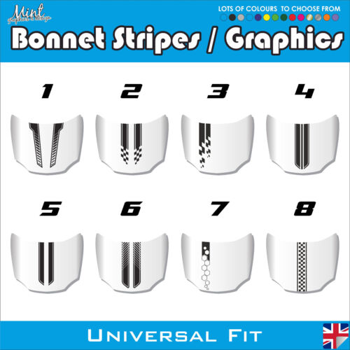 Mercedes A Klasse Sport Motorhaube Streifen Decals Sticker Grafik AMG A45 009 - Bild 4 von 5