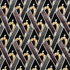 Zianetti Men's Tie Black Multicolor Geometric 100% Italian Silk Made in USA