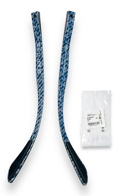 #ad Ray Ban RX8421 RX8422 Carbon Fibre Black Blue Replacement Temples Genuine $59.99