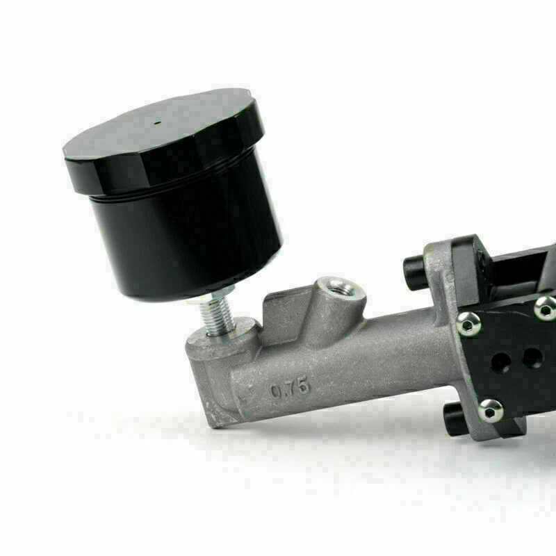 Hydraulic Drift Handbrake Oil Tank for Hand Brake Fluid Reservoir E-brake BLK Foto 4 de 4