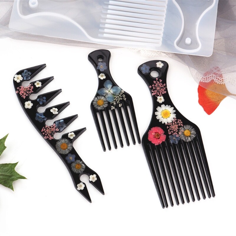 DIY Comb Mold for Epoxy Resin Jewelry Crafting Hand Tools