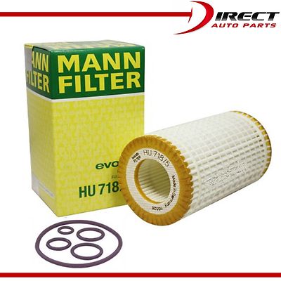 OEM Oil Filter Fleece Engine HU 718/5x Mann-Filter For Mercedes-Benz #0001802609