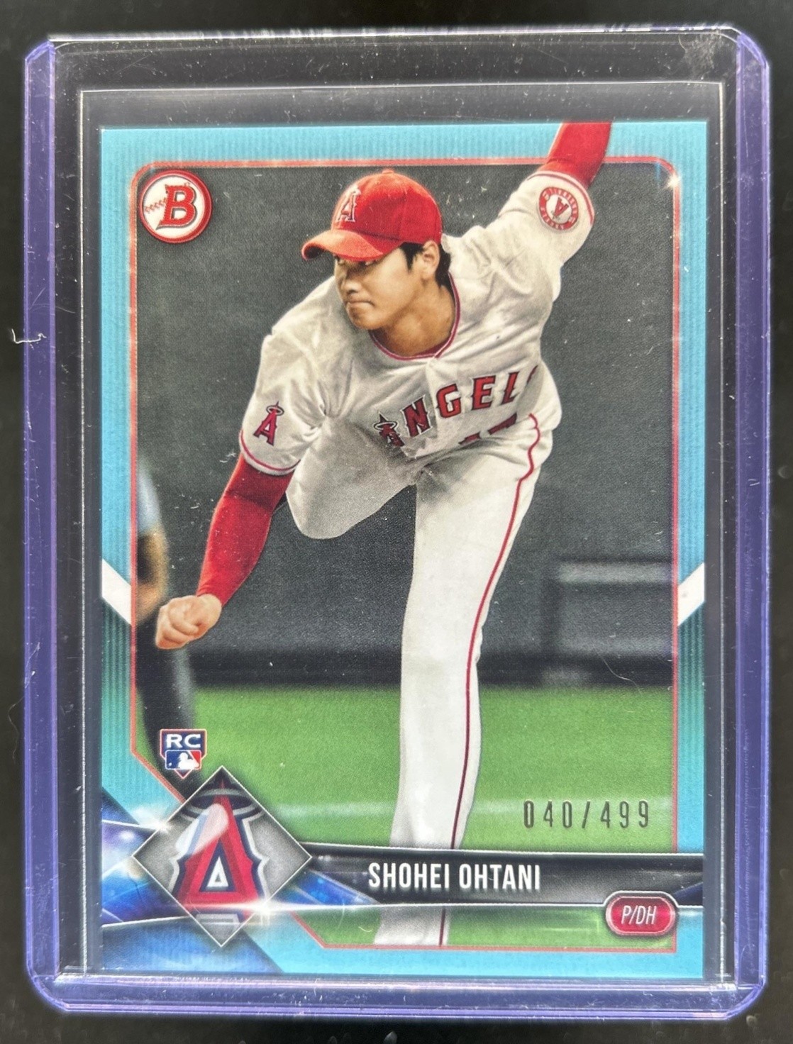 Shohei Ohtani 2018 Bowman #49 Sky Blue /499 Price Guide - Sports