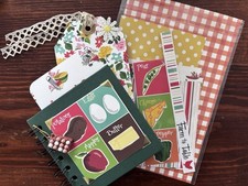 Mini Farm Themed Scrapbook junk journal handmade Travel