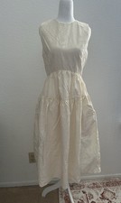 Unity Union White Sleeveless Dress