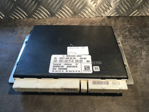 MERCEDES-BENZ S W221 Steuergerät für Luftfederung A2215408245 5.50 13229639