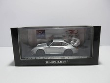 Minichamps 1/43 Porsche 911 GT2 Evo 1995 Silver Diecast Model Car