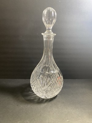 Vtg  Shannon Godinger Crystal Dublin Decanter for Wine Whiskey Liquor Bar 12.5 