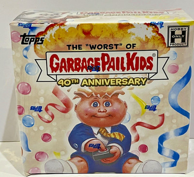 Topps 2025 Rare Garbage Pail Kids 40th anniversary sealed hobby SOLD OUT