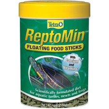 NEW Tetra ReptoMin Floating Food Sticks Aquatic Turtle/ Frog/ Newt Food 1.94 oz