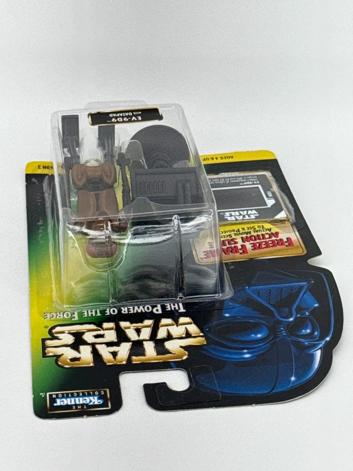 Star Wars POTF EV-9D9 Freeze Frame Datapad Kenner 1997 ROTJ Jabba’s Droid MOC - Imagem 3 de 4