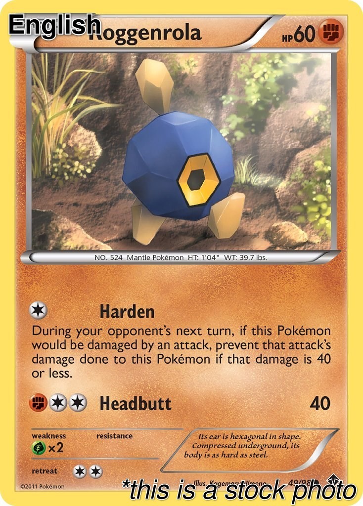 Roggenrola (49) [ NM - Emerging Powers 49/98]
