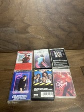 Vintage Movie Soundtrack Cassette Lot More Dirty Dancing Cocktail Footloose 80s