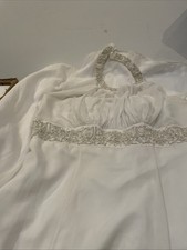David's Bridal White Wedding Dress Size 20