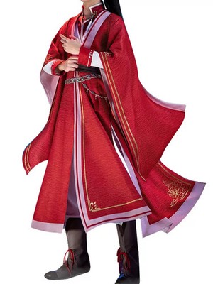 Tian Guan Ci Fu Official San Lang Hua Cheng 花城 Hanfu Cosplay Costume Full Set