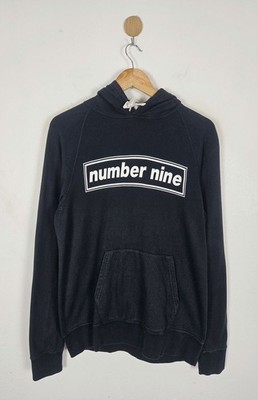 Number Nine spellout box logo hoodie sweater | eBay