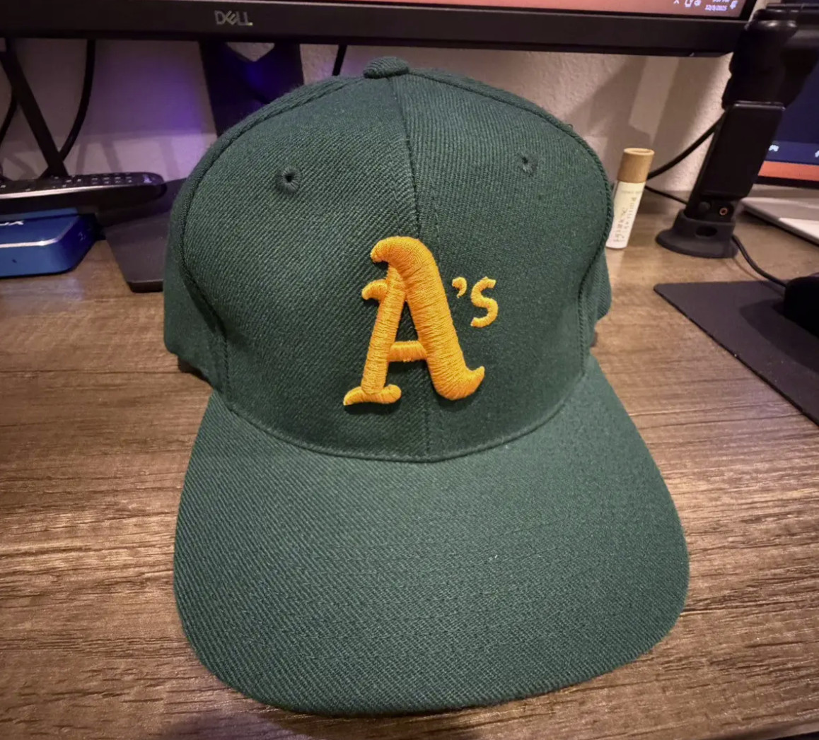 1991 Twins Enterprise "Oakland Athletics" Snapback - OS