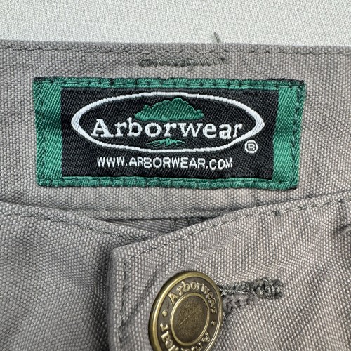 Pantalones cargo Arborwear para hombre 30 x 32 ropa de trabajo utilitaria gris nailon informales - Imagen 3 de 5