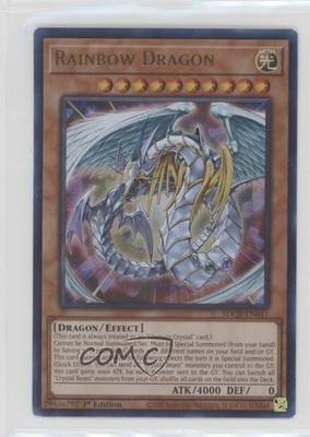 Rainbow Dragon 1st Ed. YuGiOh Structure Deck: Legend of the Crystal Beasts