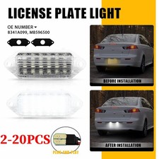 For 2003-2017 Mitsubishi Lancer 6000k White Led Rear License Plate Light 1-10set