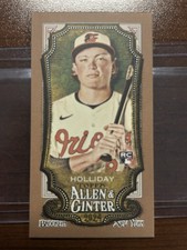 2024 Topps Allen & Ginter Jackson Holliday Gold Border Mini #277 Orioles RC