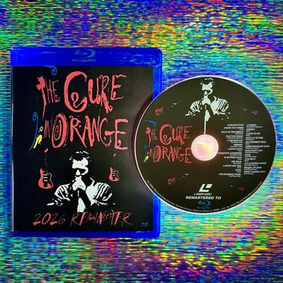 THE CURE IN ORANGE (2026 Remaster LaserDisc to BLU-RAY) August 1986 New Sealed