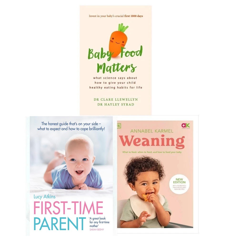 Weaning annabel, first time parent, baby food matter 3 Books Collection Set