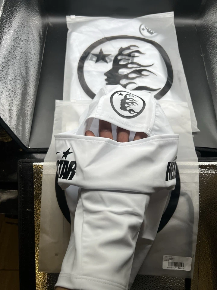 Máscara de esquí Hellstar pasamontañas BLANCA 100 % AUTÉNTICA ESCANEO NFC. Foto 2 de 4