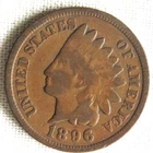 1896-P Indian Head Cent — photo from another recent sale