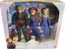 Disney Frozen  Ice Skate Adventure Set from Mattel Elsa Ana Khristoff  1851693