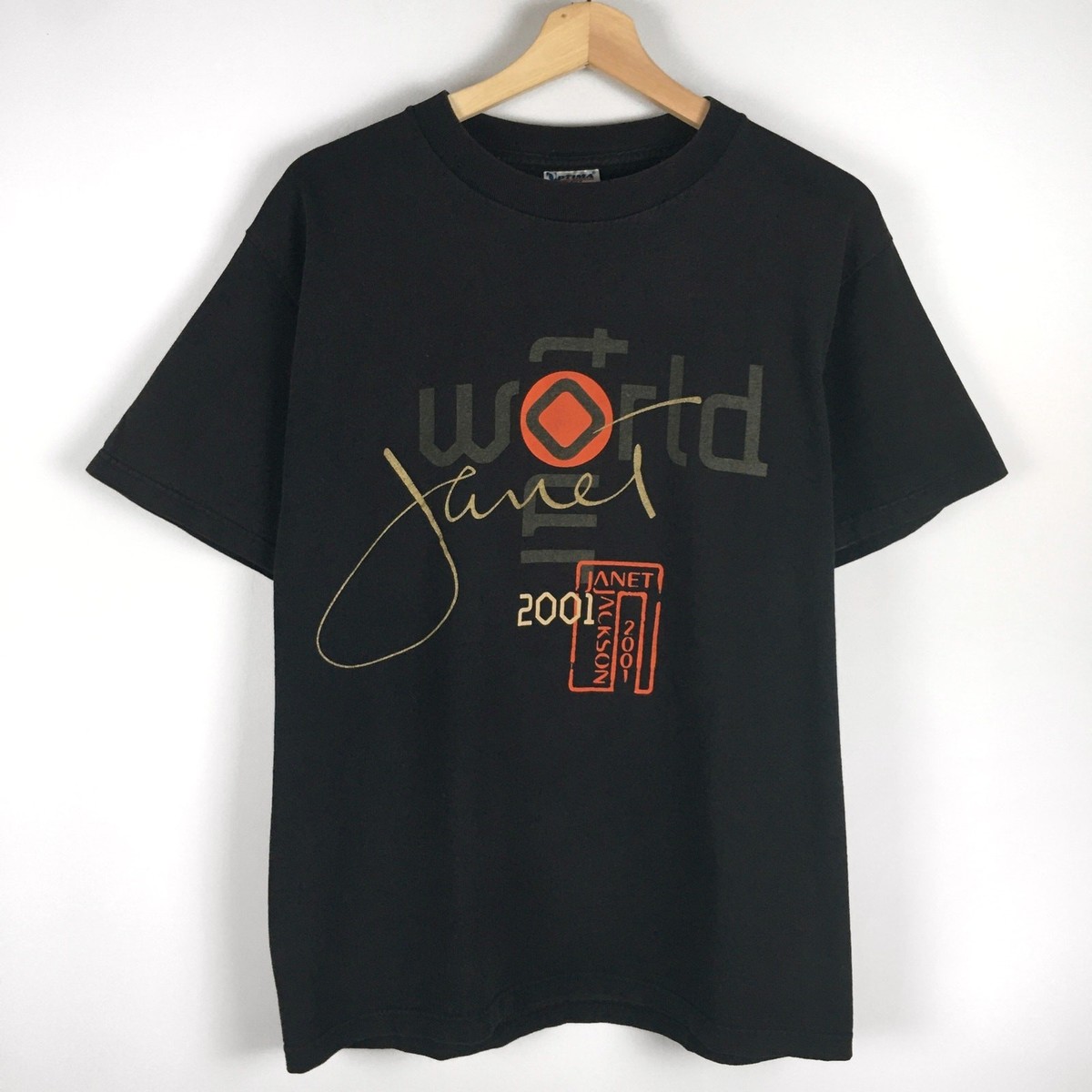 ジャネット・ジャクソン WORLD TOUR 2001 Tシャツ 黒 M/L s-l1200.jpg