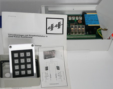 effeff Alarmanlage Steuergerät 421-10 Bedienfeld Tastatur  413-10 Zweikanal