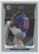 2014 Bowman Draft Top Prospects Chrome Carl Edwards Jr CJ Edwards #CTP-72 1b6